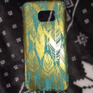 Feather designed case for Samsung s7 edge